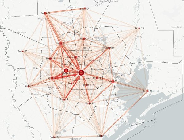 flowmap.blue - Flow map visualization tool
